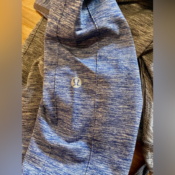 Lululemon jumpsuit bodysuit grey blue ombré full length tank size 8 euc - Picture 5 of 5